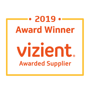 2019 Supplier Award badge from Vizient.